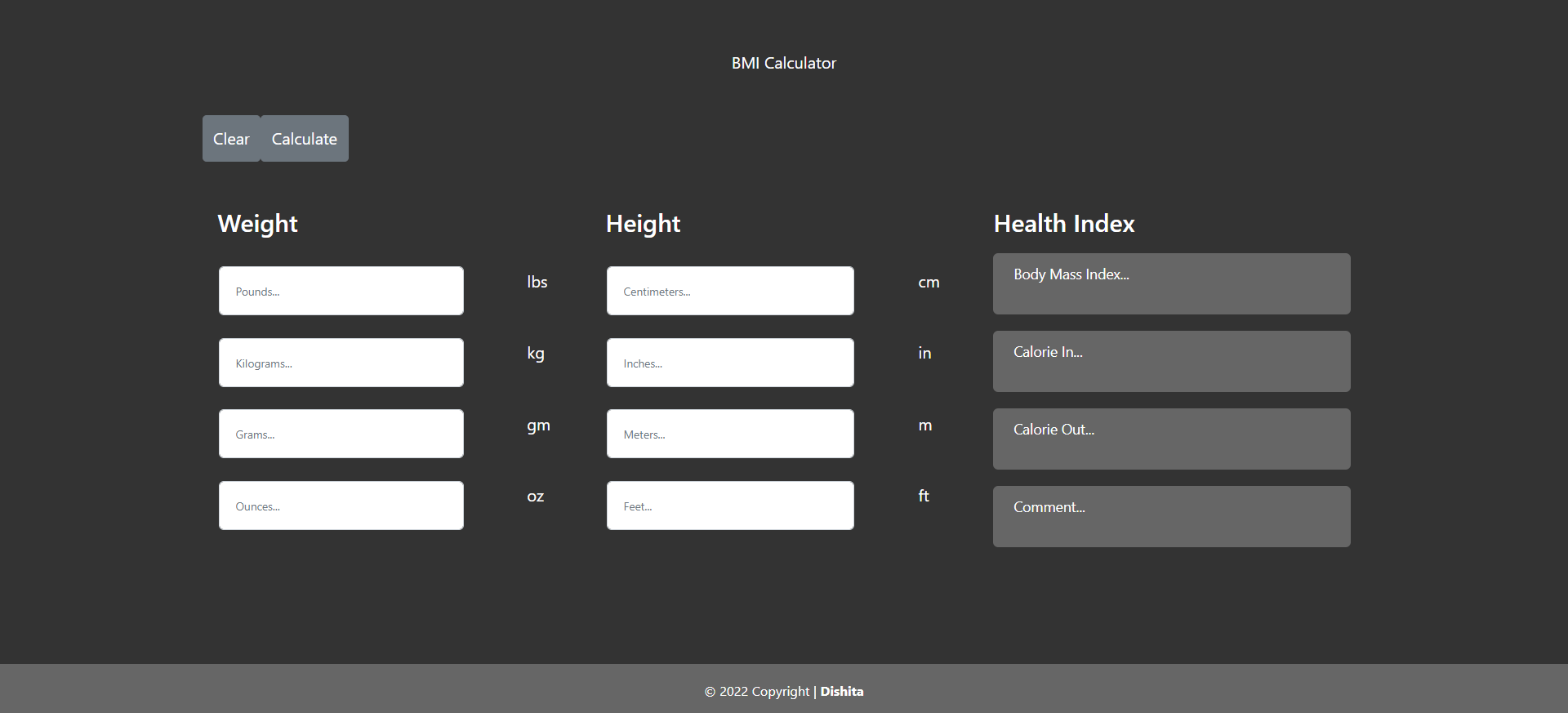 Dishita | Portfolio